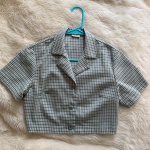 Rare Brandy Melville Button Up Top